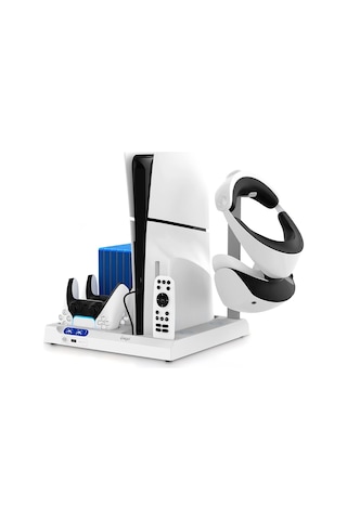 Cbtx Ps5 / Ps5 Slim Console Soğutma Base Set Seti Disk Depolama Rafı İçin Ipega Pg-p5s028 Usb Bağlantı Noktası Ve Işık