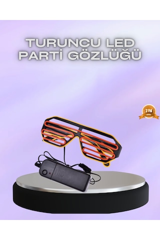 Parti Ve Festival İçin Led Işıklı Eğlence Gözlüğü