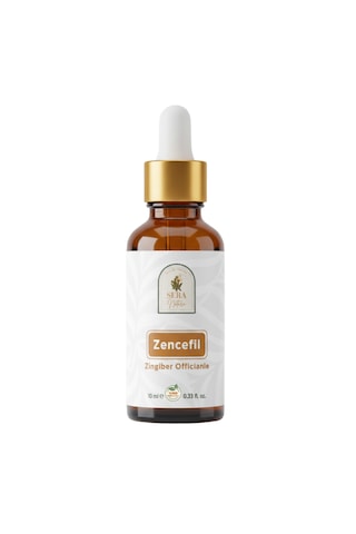 %100 Saf Zencefil Uçucu Yağı 5 Ml - Doğal Aromaterapi Ve Masaj Yağı Zingiber Officinale 5 ML