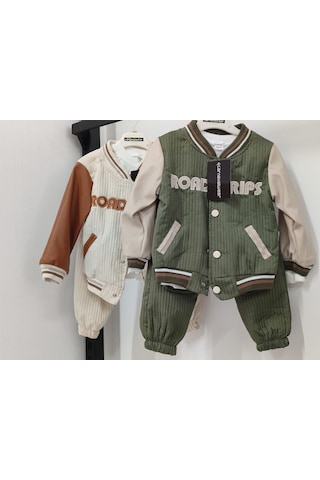 Donino Baby Road Trips 3'lü Takım Krem