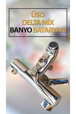 Üso Delta Mix Banyo Bataryası Krom