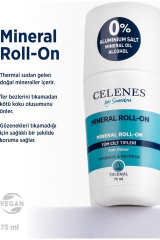 Celenes Thermal Roll-On Deodorant 75 ML