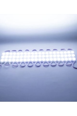 Point 3 Ledli Parmak Led Modül 1.5w 2835 Smd Mercekli 12v-20 Adet Beyaz