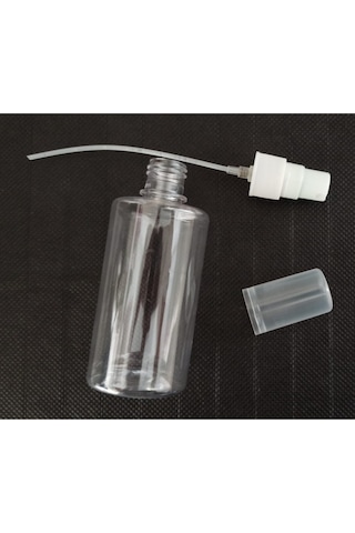 Güvenç Ambalaj 50 Adet 100 Ml Sprey Başlıklı Kolonya Parfüm Dezenfektan Şişesi
