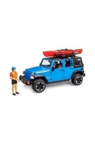 Bruder Jeep Wrangler U. Rubicon, Kano Ve Sürücü Br02529
