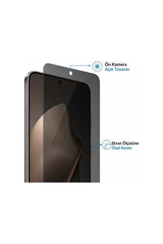 Xiaomi 15t Pro Hayalet Ekran Koruyucu Gizlilik Filtresi