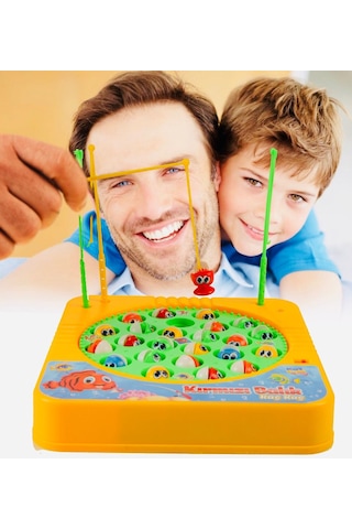 Balık Tutma Oyunu 24 Balık 4 Oltalı Müzikli Kırmızı Balık Oyunu