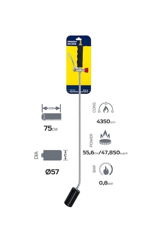500674 Tetikli Şalama Propan Tav Kaynak Takımı 75 Cm