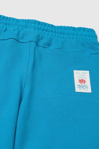 United Colors Of Benetton Erkek Çocuk Beli Lastikli Relaxed Fit Bermuda Şort Mavi 6-14 Yaş-2804