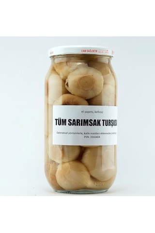Silifke Sepeti Tüm Sarımsak Turşusu 1200 G