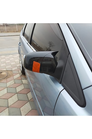 Ford Focus 2 Batman Yarasa Ayna Kapağı Parlak Siyah Abs 2004 2005 2006 2007 2008