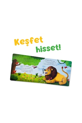 Sincap Ilk Dokun Hisset Oyna Öğren Kitabım - Ormana Dokun