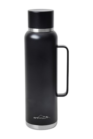 NURGAZ Campout Çift Katmanlı Termos Siyah 1500 ml (NG 164)