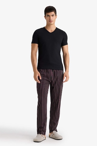 Defacto Slim Fit Dar Kesim V Yaka Üst L4884az25aubk27 Siyah