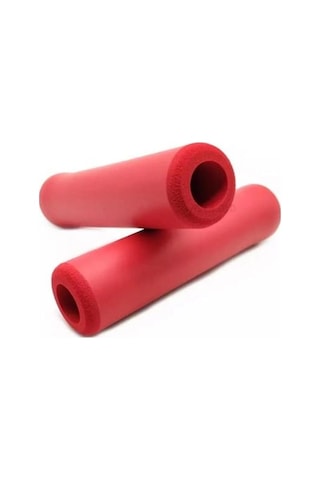 Avants Silikon Kaymaz Bisiklet Elciği Sünger, Ergonomik Bisiklet Elcik Kırmızı - Sarı - Siyah