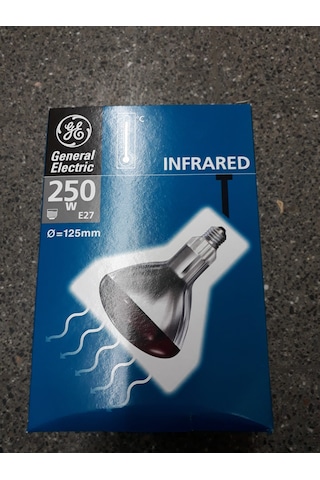 Infrared Ampul Isıtıcı Lamba 250 Wat