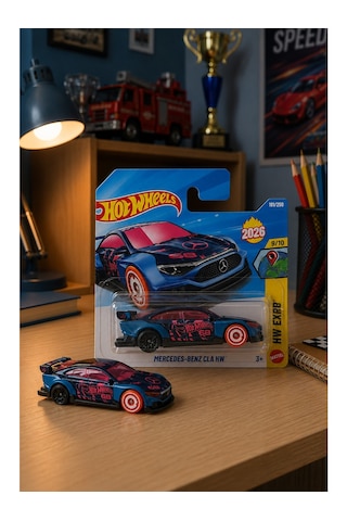 Hotwheels Mercedes - Benz Cla Hw Hw Euro Mavi - Pembe