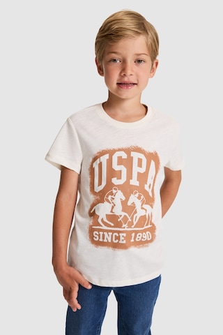 U.S. Polo Assn. Erkek Çocuk Tişört 50327044-vr256 İnci