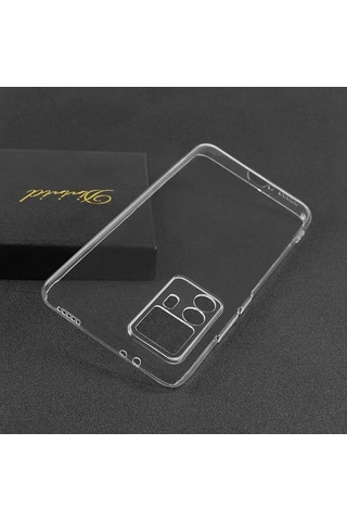 Xiaomi Mi 12t Pro 5g Kılıf Şeffaf Silikon Hibrit Case Kapak