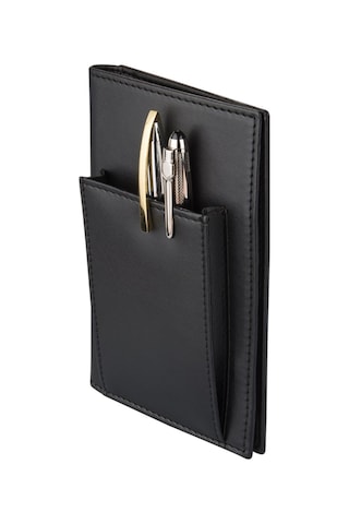 2K DERİ KALEMLİK NOTLUK CÜZDAN TELEFON CEPLİ KLM-1 SİYAH 11X17,5 CM