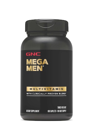 Gnc Mega Men Erkekler İçin Multivitamin Desteği 180 Tablet