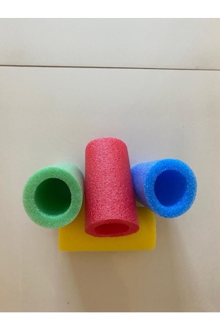 4 Adet Deniz Ve Havuz Makarna Kilidi Klipsi Köpük Sosis Kilidi Yeşil