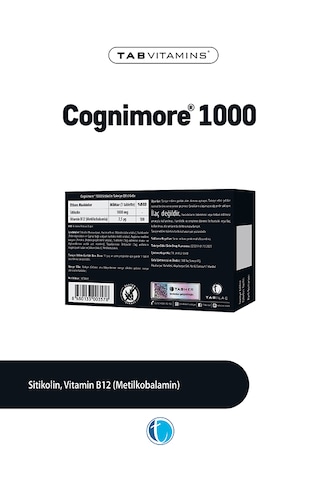 Cognimore 1000 Mg Sitikolin 30 Tablet