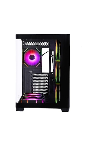 Gamebooster GB-G2851BB Sea Wıew 7 RGB Fanlı Mid-Tower Oyuncu Bilgisayar Kasası