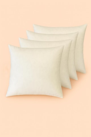 4 Adet Kaz Tüyü 45x45 Kırlent Karışım %50 Kaz Tüyü %50 Boncuk