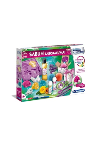 Clementoni Bilim ve Oyun Sabun Laboratuvarı 64433