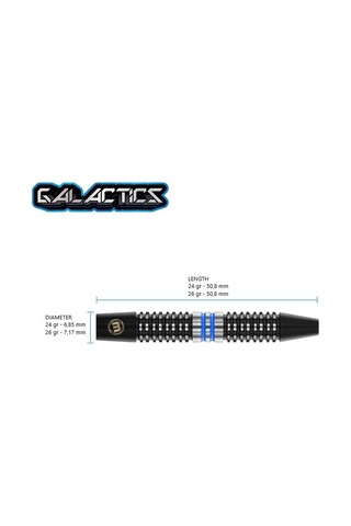 Winmau Galactics %90 Tungsten Çelik Uçlu Dart Oku
