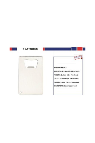 10 Adet Kart Şekli S / S Bira Şişe Açacağı, Paslanmaz Çelik Kolu Pop Restoran Açıcılar Gümüş Antik Bronz