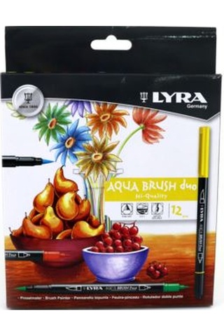 Lyra Aqua Brush Duo 12 Renk Çift Uç Kalem 6521120