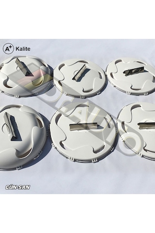 19.5 İnç Piramit Model 20cm Fırfırlı Jant Kapağı 6'lı Takım