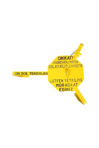 Lorex Lr-tkı Araç Tekerlek Kilidi/hatalı Park İkaz Teker Kelepçesi, Teker Kilidi