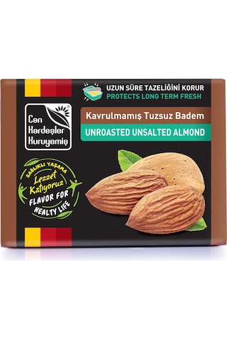 Kavrulmamış Tuzsuz Badem 275 G Diğer