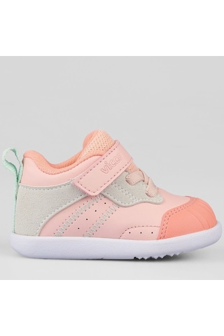 Vicco Ayden İlk Adım Bebek Ortopedik Çocuk Spor Ayakkabı Pudra
