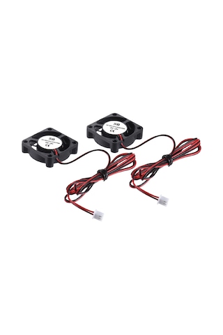 Shineyee 3d Yazıcı Ekstruder Soğutma Fanları, 12v 0.08a, 2 Pin, 6000r/min, 2 Adet