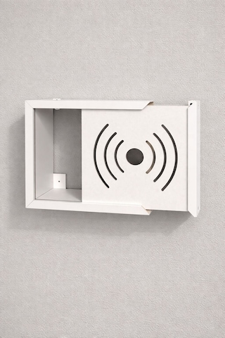 Wi-fi Modem Saklama Kutusu Beyaz Renk