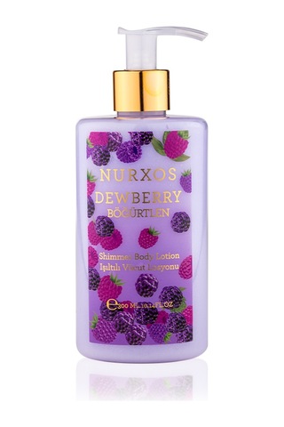 Nurxos 9889 Dewberry Böğürtlen Hediyelik Kutulu 3'lü Set Vücut Spreyi & Losyon & Duş Jeli