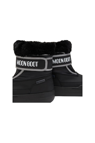 N001 Black Bot Kız Çocuk 80d3440030-n001 Moon Bootmb Jr Park Strap Siyah