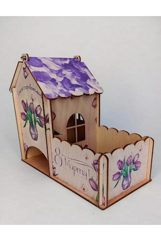 Woodiks Çay Evi Paketler İçin Stand 8 Mart 210432894 Bej