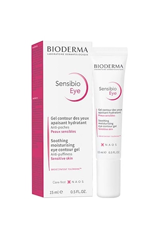 Bioderma Sensibio Eye Hassas Göz Çevresi İçin Hyalüronik Asit Ve Kafein İçeren Nemlendirici Bakım Kremi 15 Ml