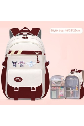 Weichuang01 Moda Rahat Öğrenci Popüler İşe Gidip Geliş Sırt Çantası Weichuang01 Weichuang01 Üniversite Öğrencisi Bordo