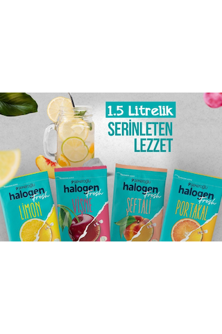 Şekeroğlu Halogen Meyveli Toz İçecek 4'lü