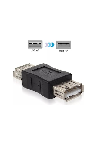 5 Adet - Usb Dişi Dişi Çevirici Adaptör - Usb Dişi Uzatma Ek