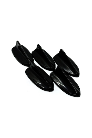 Fiat Fiorino Uyumlu Balık Sırtı Mini Süs Anten Siyah 5'li Fs