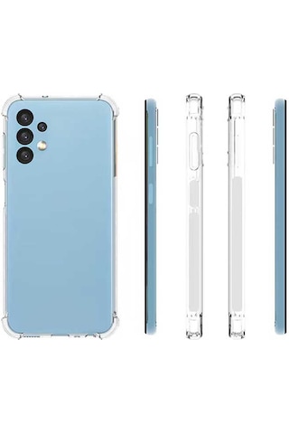 Galaxy Uyumlu A33 5g Kılıf Tchs Nitro Anti Shock Silikon - Renksiz Renksiz