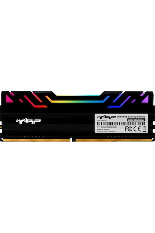 Warp WR-R8X1-B 8 GB DDR4 3200 MHz Ram Siyah