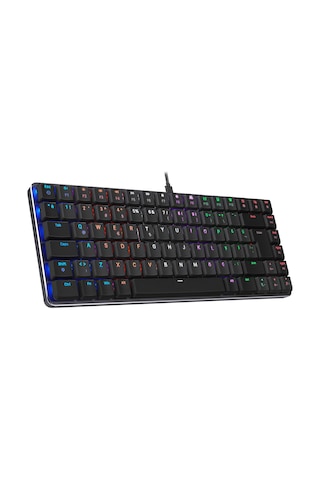 Rampage Granıte Siyah/gri Low Profile Red Switch Mekanik Gaming Ckckrmp0029